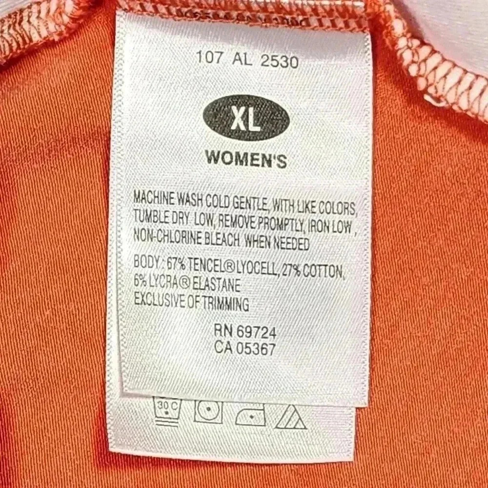 Columbia Womens Lightweight‎ Tank XL Peach Front Lined Workout Yoga Sports - Picture 11 of 14